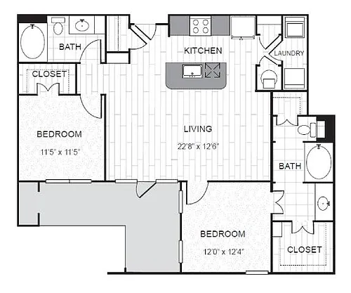 Floor plan B4