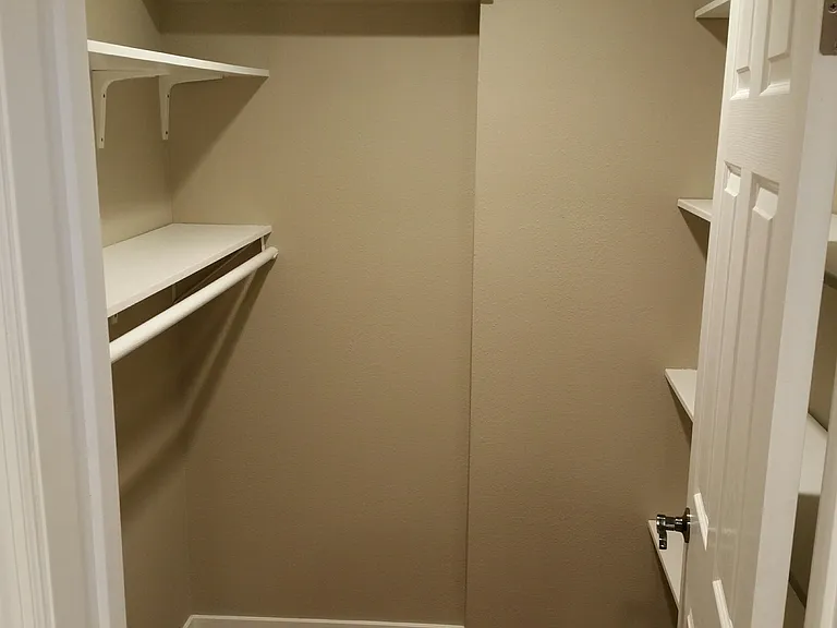 Master bedroom - walk-in closet