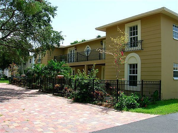 Front of Condominiums