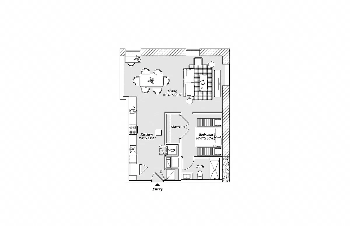 Floor plan B3