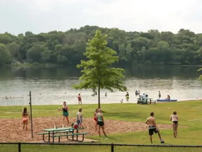 Carver Lake Beach just 5 minutes away!