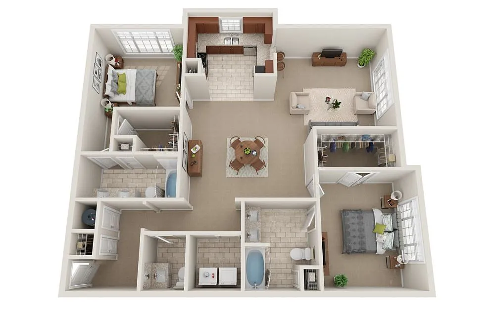 Floor plan B3A