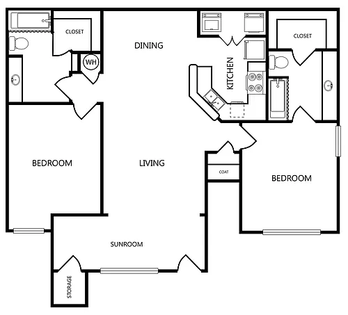 Floor plan B3-SR