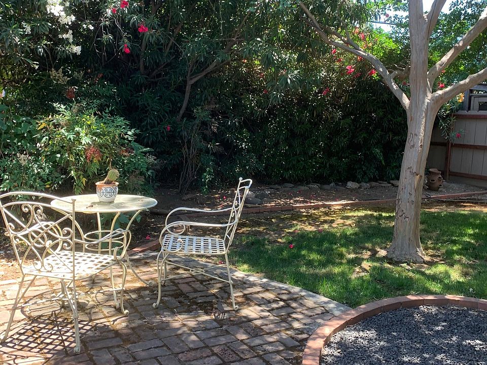 small yard area