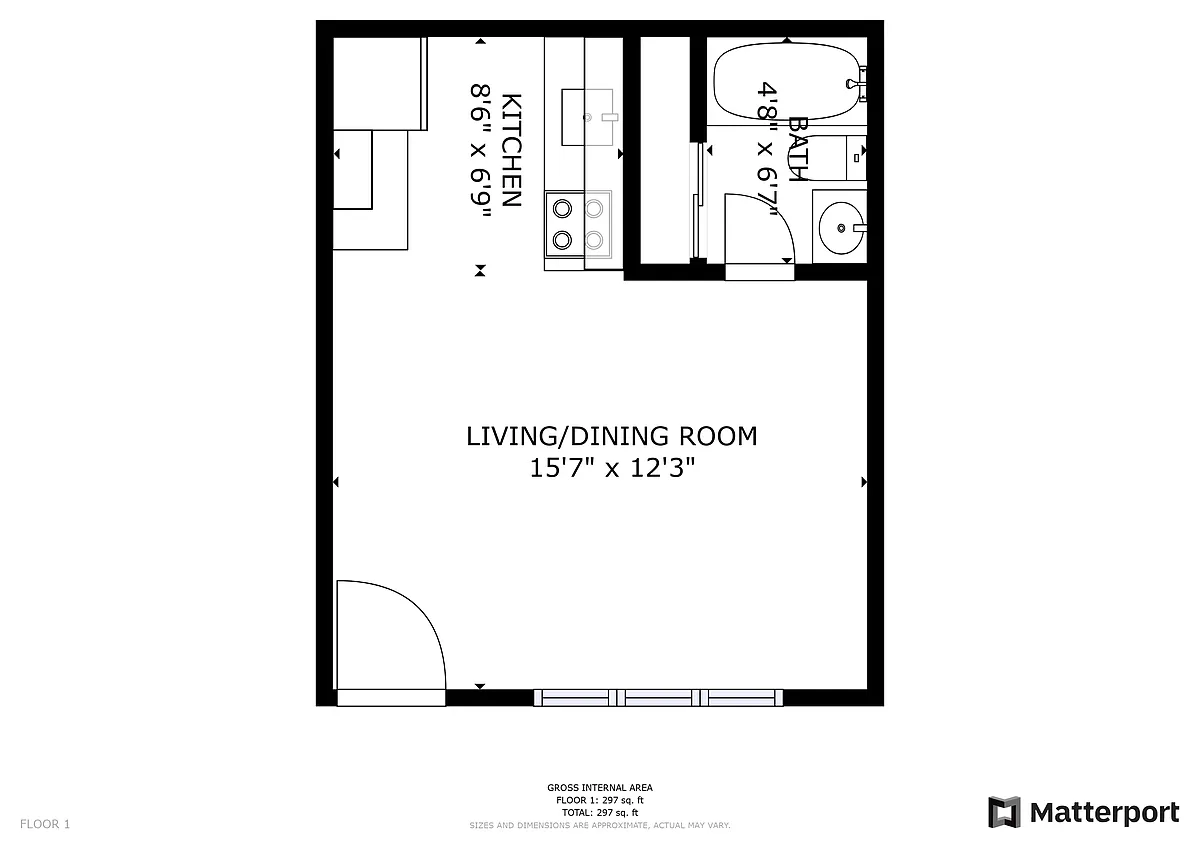 Floor plan Studio