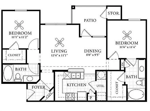 Floor plan B1