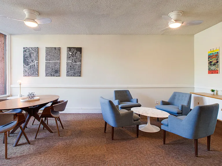Communal spaces designed with your relaxation in mind