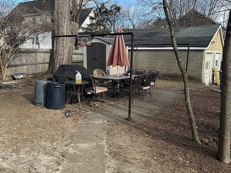 Patio area