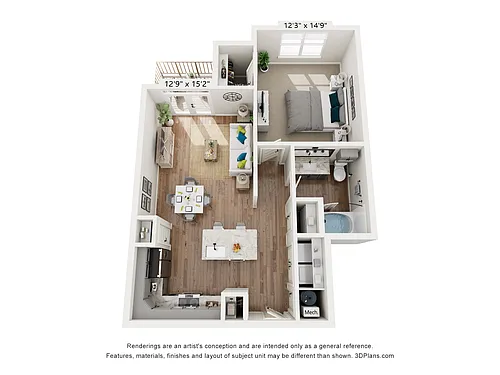 Floor plan The Renaissance