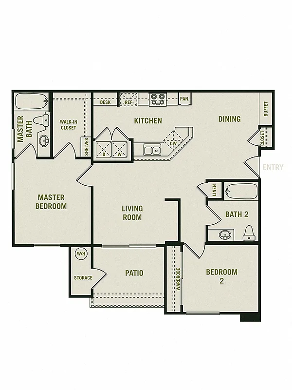 Floor plan The Chelsea