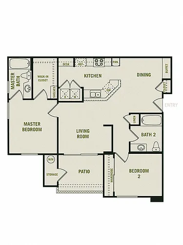 Floor plan The Chelsea