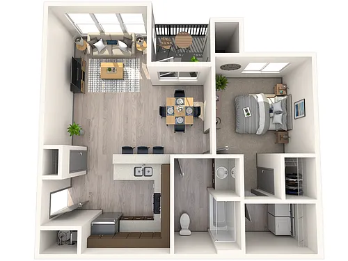 Floor plan Elevated Seven82