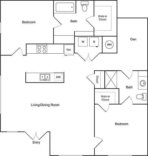 Floor plan B3-Alt