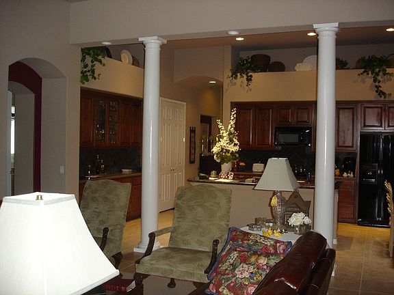 family room/kitchen