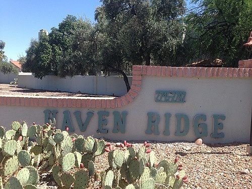 Entrance to Haven Ridge Condominium Complex