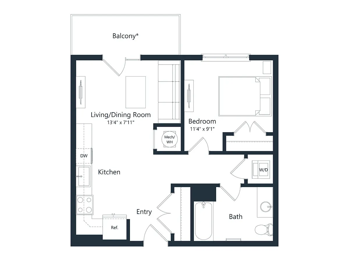 Floor plan A2