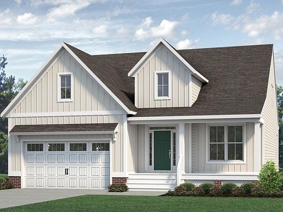 Riverton - Farmhouse Front Load Garage