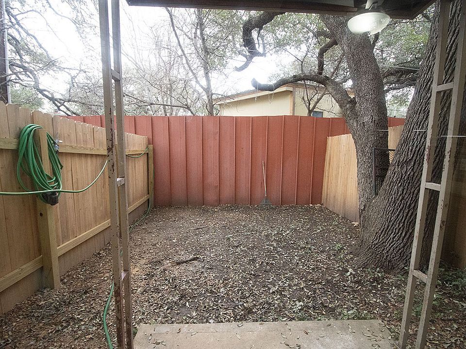 Back yard, fully fenced and private