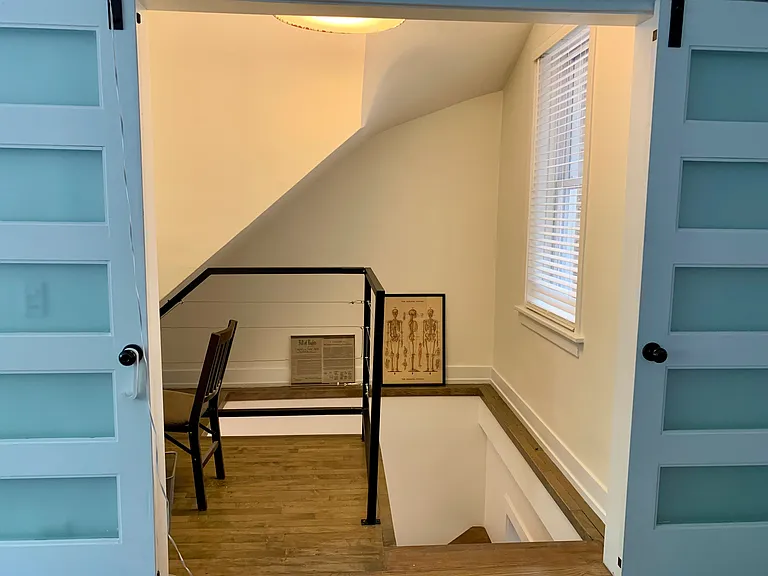 Stairs to Lower Level - Doors Open