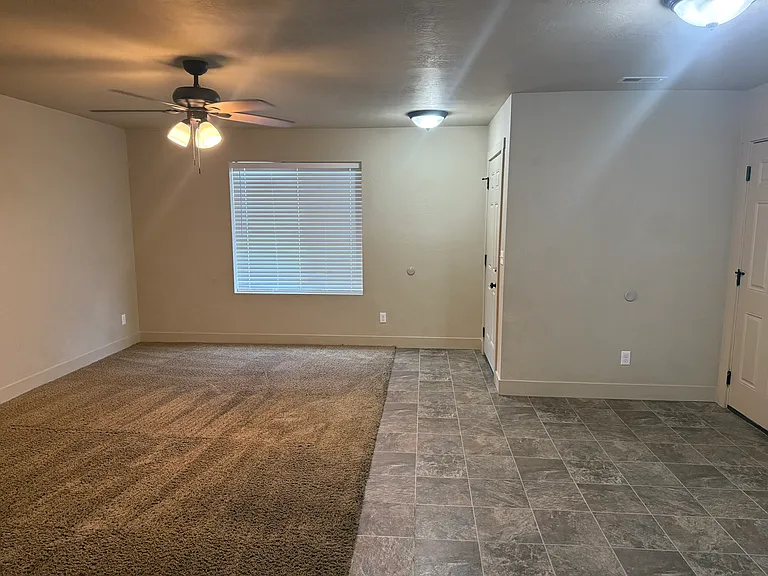 view of dining area and living room