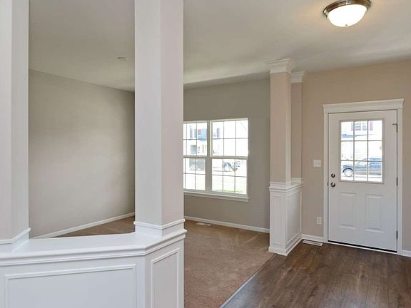 This main floor bonus area is perfect for a den, library or formal sitting room.