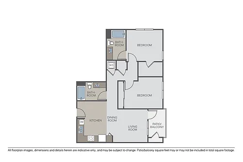 Floor plan Plan 2B