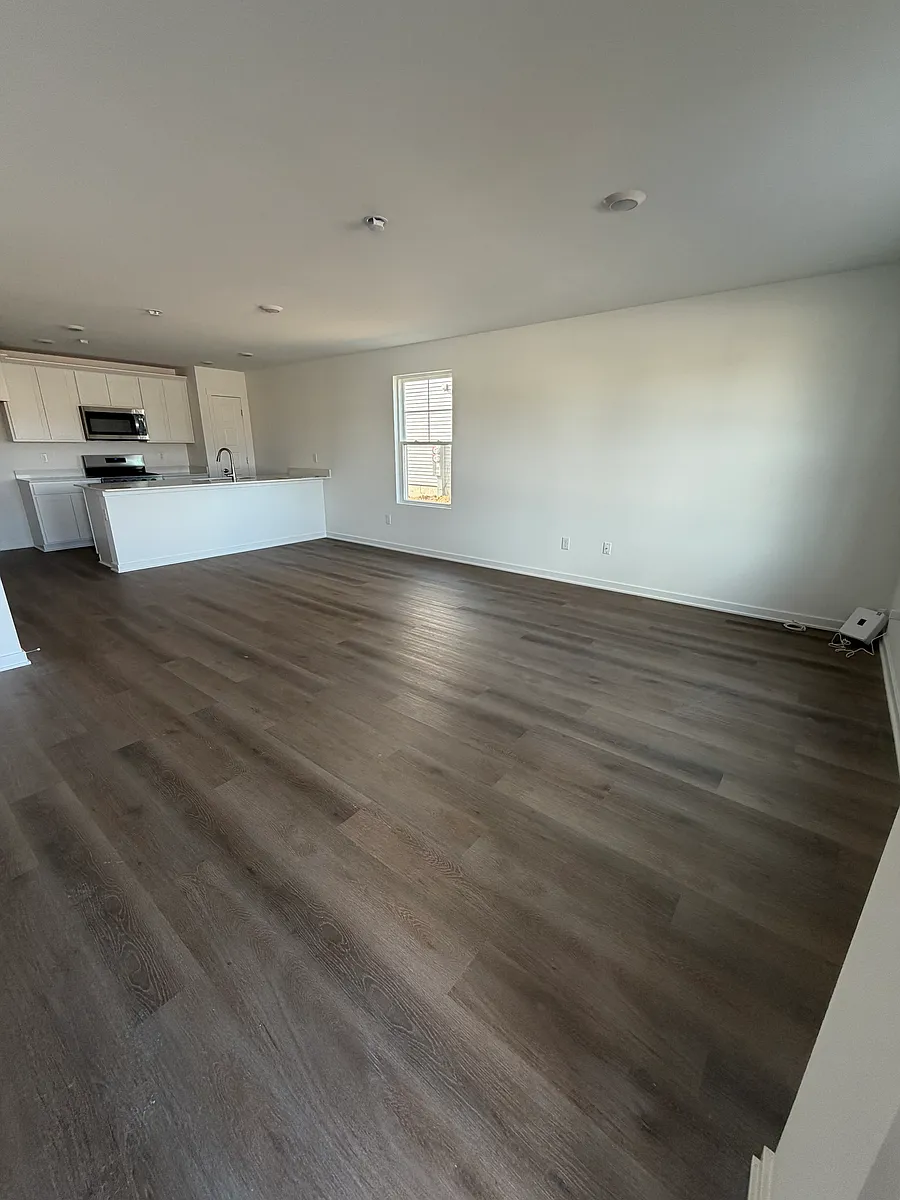 Open Concept Living Room, Dining Room, and Kitchen - Yates Dr