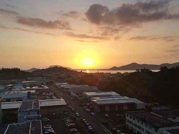 Watch sunsets from the 12th floor