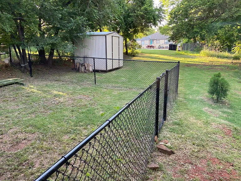 Fenced Backyard