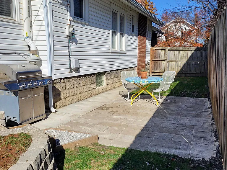 patio looking north