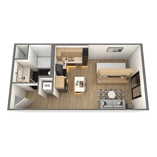 Floor plan Wonderland (S1)