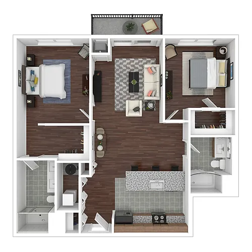 Floor plan The Chestnut