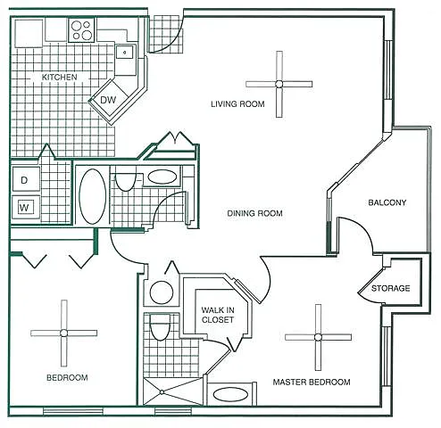 Floor plan Coral