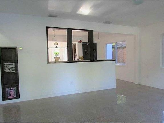 Living room and kitchen view