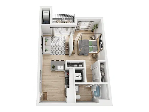 Floor plan The Spindle
