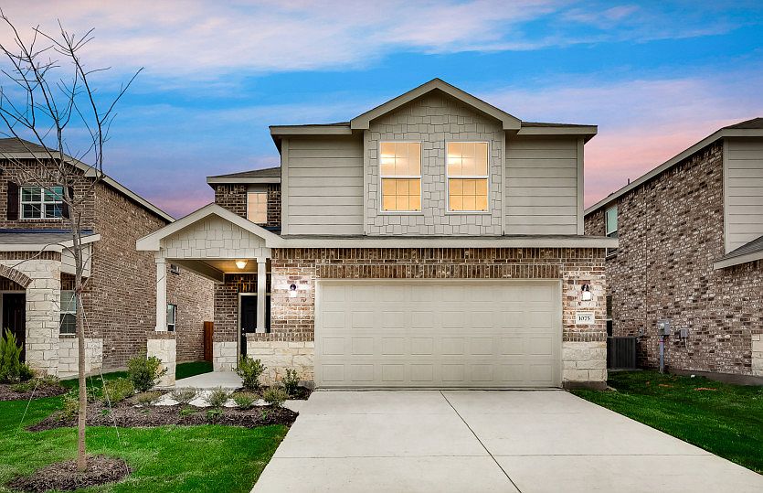The Springfield, a 2-story new home showing Home Exterior Y
