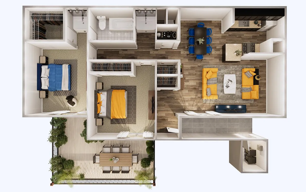 Floor plan G