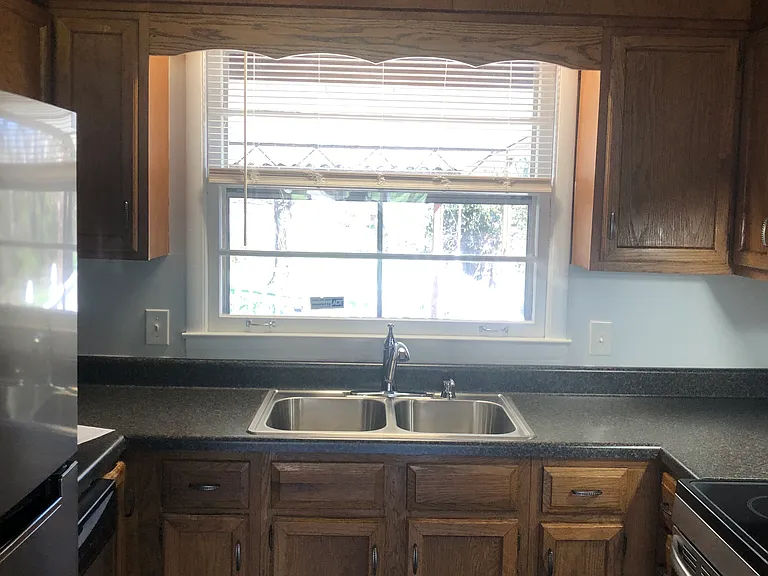 New countertops, sink, faucet