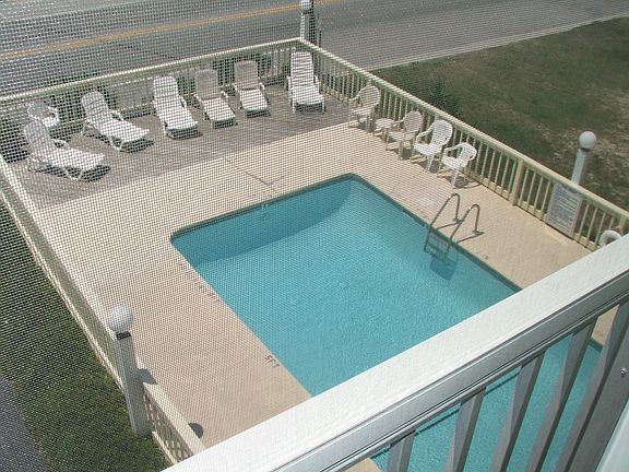 Pool from back balcony