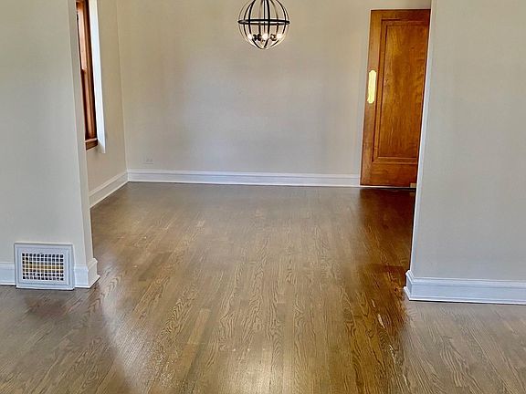 View of Dining room from living room
