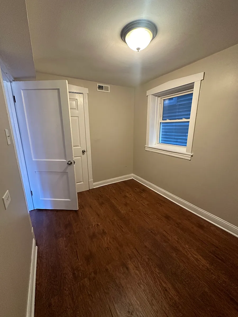 Bedroom 1 with closet - 3609 W Diversey Ave #BASEMENT