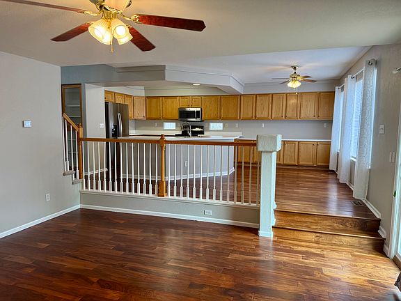 Family Room with view of the Kitchen