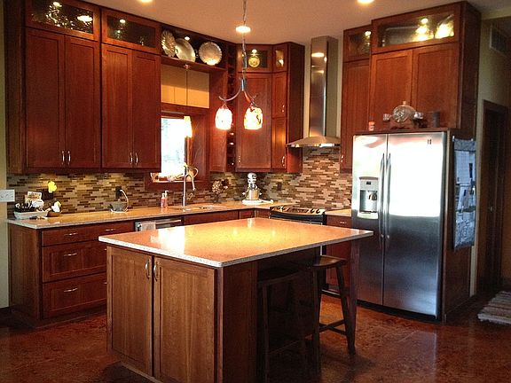 Custom Kitchen with Quartz
