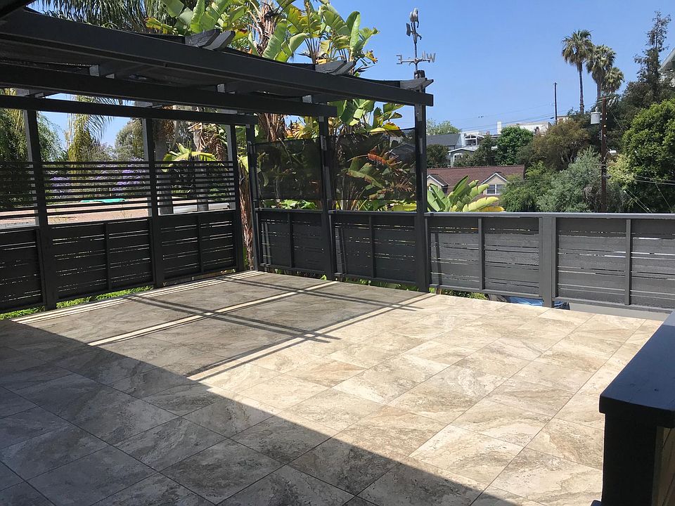 Private deck with plenty of shade