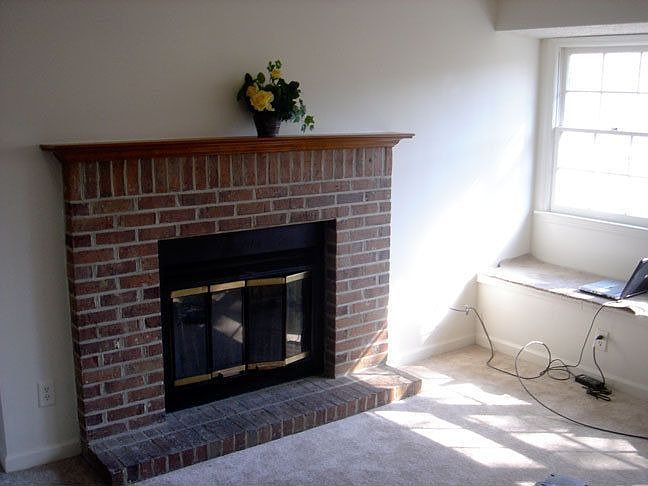 1202 B Erin Way - fireplace