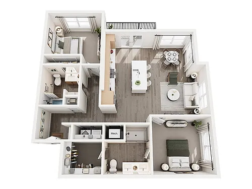 Floor plan B8