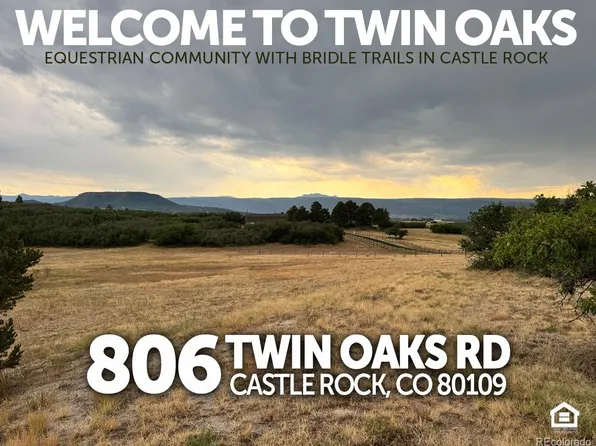 806 Twin Oaks Road, Castle Rock, CO 80109