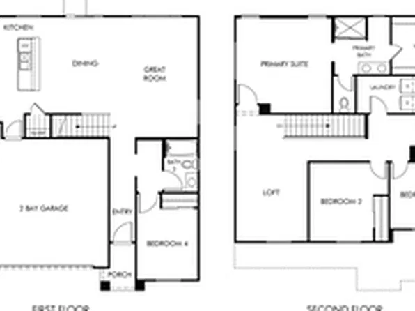 Residence 2 Plan, Cypress at The Fairways