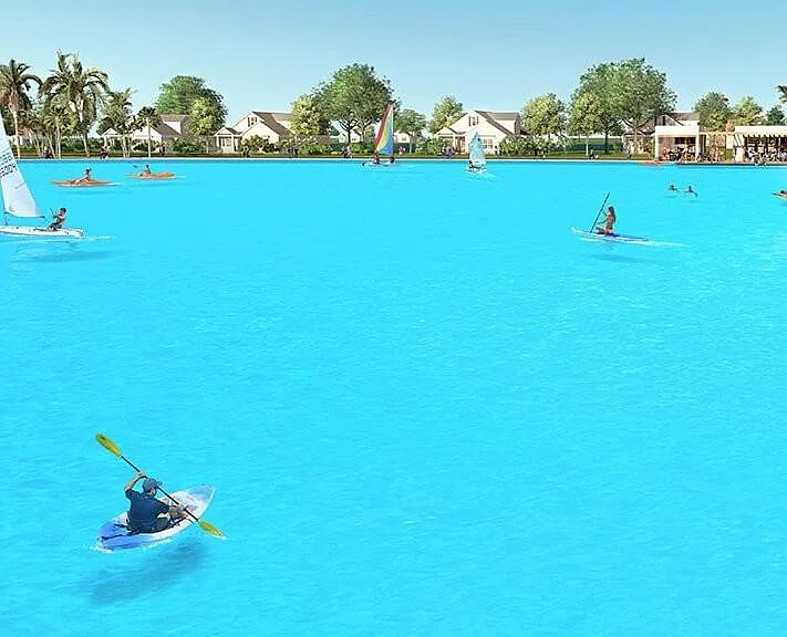 3.5 acre Lagoon Under Construction