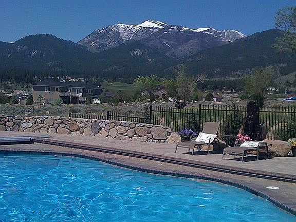 Pool with Mt. Rose
